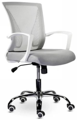 Офисный стул SitUp Butterfly сhrome Chrome (сетка Silver/Silver)