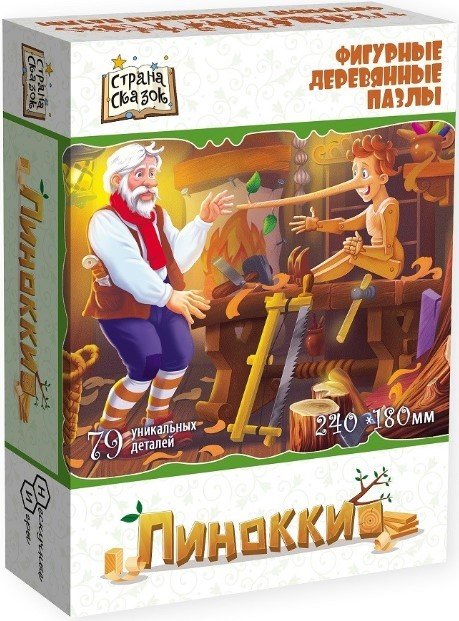

Пазл Нескучные игры Страна сказок. Пиноккио 8383