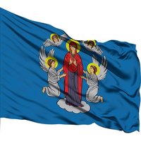 Флаг МирФлагов г. Минска уличный 75х150 см