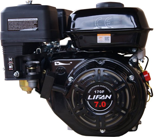 

Бензиновый двигатель Lifan 170FM D19
