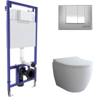 Унитаз подвесной Berges Wasserhaus Novum 043267