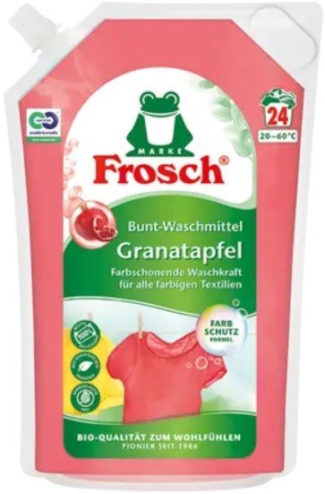 

Гель для стирки Frosch Гранат 1.8 л