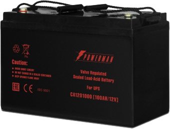 

Аккумулятор для ИБП Powerman CA121000/UPS (12В/100 А·ч)