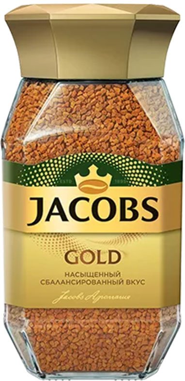 

Кофе Jacobs Gold растворимый 190г