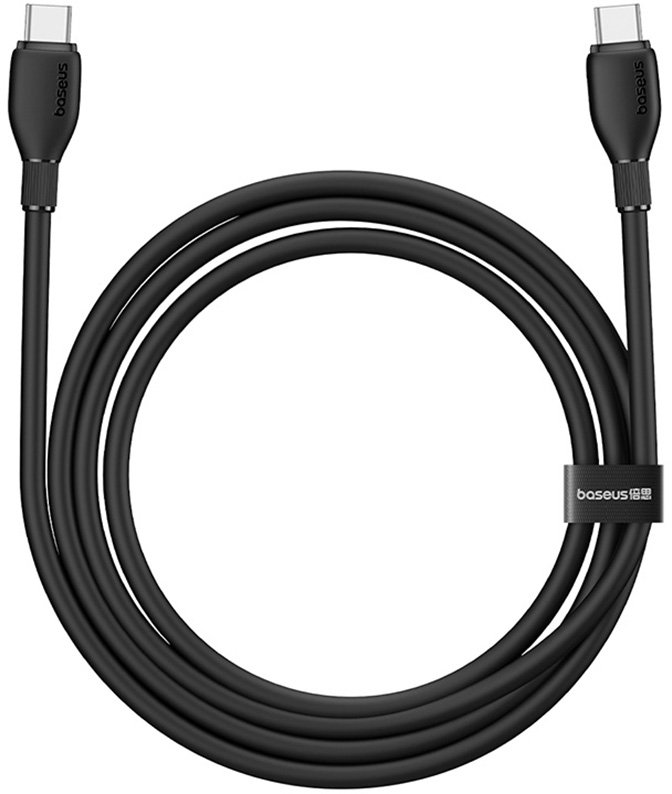 

Кабель Baseus Ultra-Fast Fast Charging 100W USB Type-C - USB Type-C (1 м, черный)