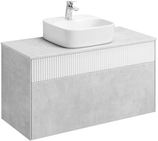 

Акватон Тумба с умывальником Марбл Слэйт 100 1A2763K0MH4C0