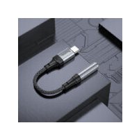 Адаптер Hoco LS36 USB Type-C - 3.5 jack (черный) в Орше