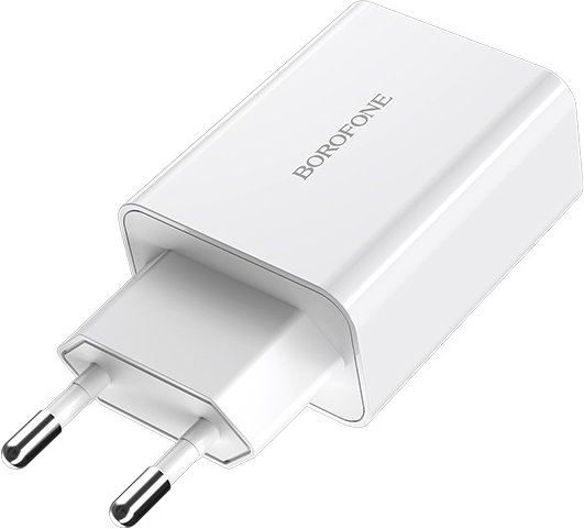 

Сетевое зарядное Borofone BA21A (белый)