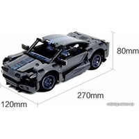 Конструктор Onebot Building Block Supercar OBJZF62AIQI (серый)