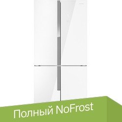 

Четырёхдверный холодильник MAUNFELD MFF182NFWE