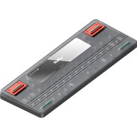 Клавиатура NuPhy Air60 V2 Lunar Gray (NuPhy Low Profile Cowberry, нет кириллицы)