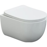 Унитаз подвесной Berges Wasserhaus Ventas Rimless + Visam Slim 525 EX-043308 (с сиденьем)