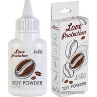 Пудра для секс игрушек/латекса Lola Toys Love Protection (30 г, кофе)