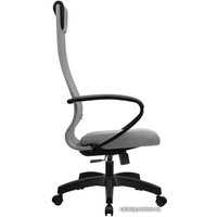 Офисное кресло Metta SU-BP-8 (хром, светло-серый)