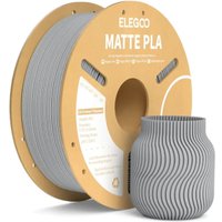 Филамент Elegoo PLA Matte (1.75 мм, 1 кг, грифельно-серый)
