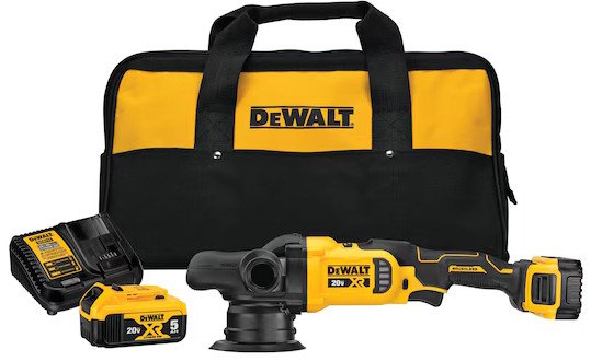 Полировальная машина DeWalt DCM848P2 (с 2-мя АКБ, сумка)