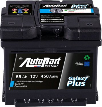 

Автомобильный аккумулятор AutoPart AP550 555-100 (55 А·ч)