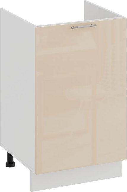 

Шкаф напольный Трия Весна 1Н5М (белый/ваниль глянец)