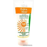Крем солнцезащитный Health Academy Крем солнцезащитный Extra Aloe SPF 50+ 75 мл