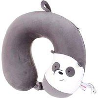 Подушка для путешествий Miniso U-образная We Bare Bears 4235 (темно-серый)