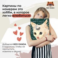 Картина по номерам Red Panda Вычисляю p56081