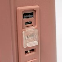 Чемодан-спиннер Francesco Molinary 344-8038/2-20PNK (розовый)