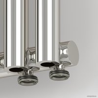 Стальной трубчатый радиатор Сунержа Эстет-0 EU50 правый 1200х225 5 секций (хром)