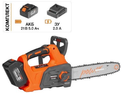 Аккумуляторная пила Daewoo Power DACS 3021Li Set (с 1-м АКБ)