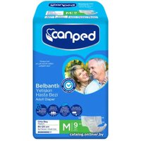Подгузники для взрослых Canped Aio (M, 9 шт)
