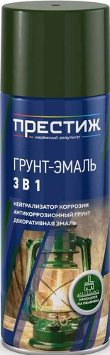 Фенольная грунтовка Престиж 3 в 1 (425 мл, черный RAL 9004)