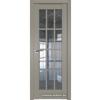 Межкомнатная дверь ProfilDoors 102XN L 70x200 (стоун, стекло прозрачное)