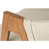 Стул с подлокотниками Mio Tesoro Луна DC-048A (бежевый/коричневый) в Гомеле