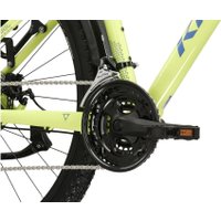 Велосипед Kross Hexagon 2.0 EQ 27.5 M/17" 2024 (желтый/голубой)