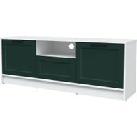 Тумба Интерлиния ТВ Концепт Тренд КТ-ТВ3-50 (белый платинум/изумруд)
