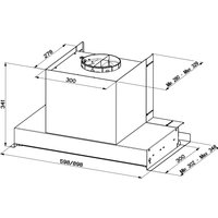 Кухонная вытяжка KUPPERSBERG Francesca 60