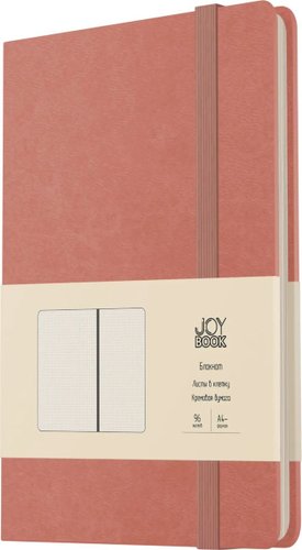 Блокнот Listoff Joy Book БДБК4964542 (96л, малиновый латте)