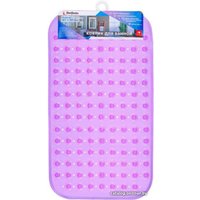 Коврик для ванной Perfecto Linea прямоугольный с пузырьками 66х37 см 22-267375 (фиолетовый)