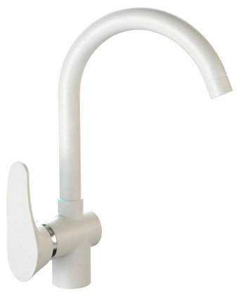 Смеситель MARRBAXX Карельский камень КМ005/G31 (белый)