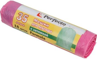 Пакеты для мусора Perfecto Linea Formula 35 л 46-106090 (15 шт)