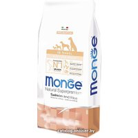 Сухой корм для собак Monge All Breeds Puppy & Junior Salmone and Rice 12 кг