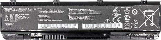 Аккумуляторы для ноутбуков ASUS A32-N55