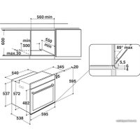 Электрический духовой шкаф Whirlpool W11I OM1 4MS2 H