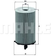 

Масляный фильтр Knecht/Mahle OC264