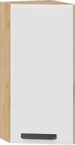 

Шкаф навесной Трия Тиана 1В3Т (дуб крафт золотой/белый супермат)