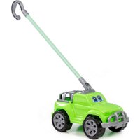 Игрушка-каталка Полесье Дени с ручкой 01911 (зеленый)