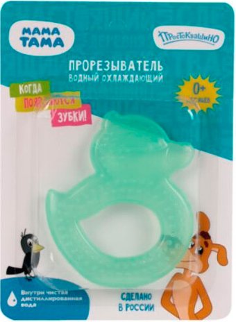 Прорезыватель Мама Тама Уточка MT/143 (зеленый)