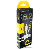 Кабель Cablexpert USB Type-A - USB Type-C CCB-USB2-AMCMO2-1MW (1 м, белый)