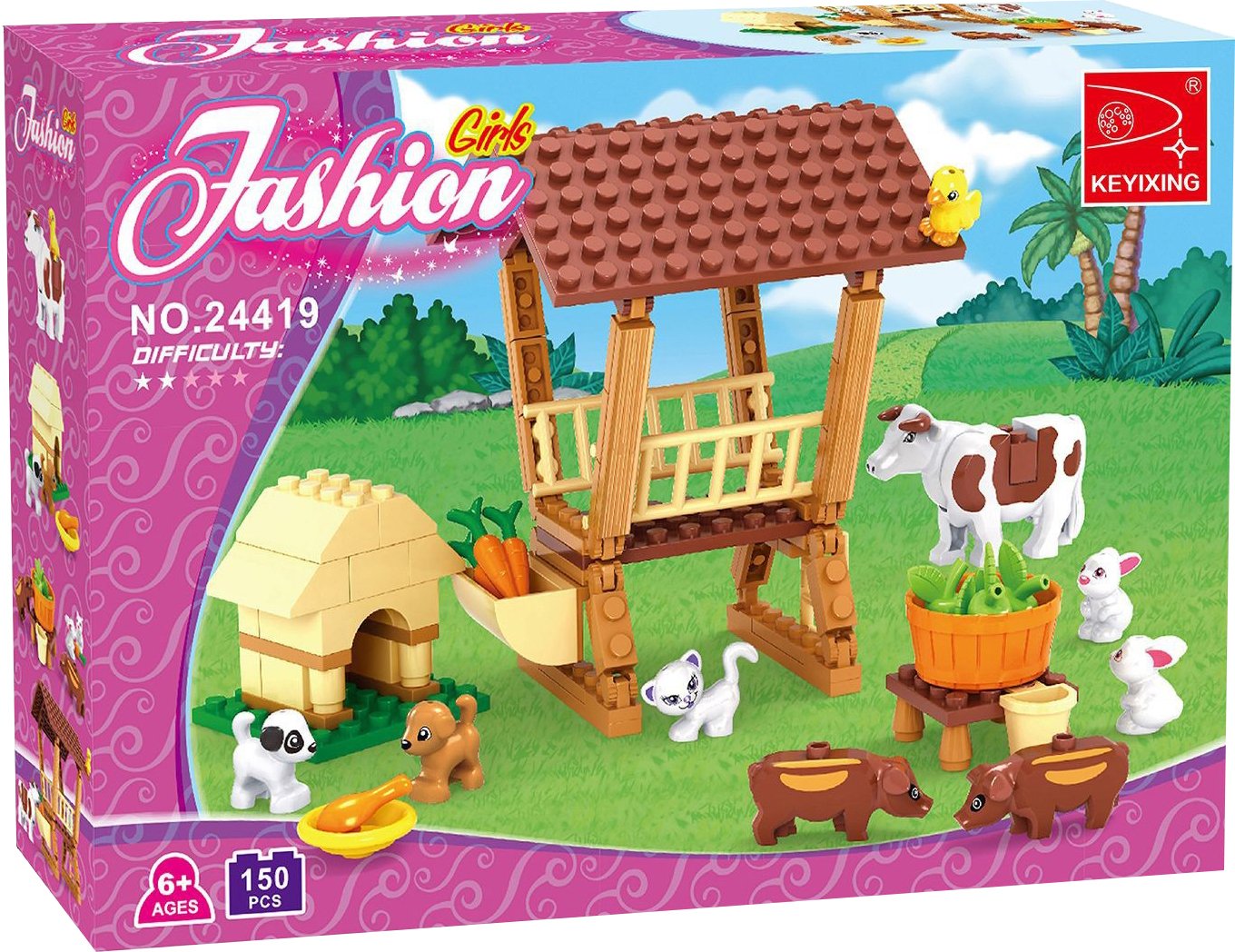 

Конструктор Keyixing Ферма 24419 1413033