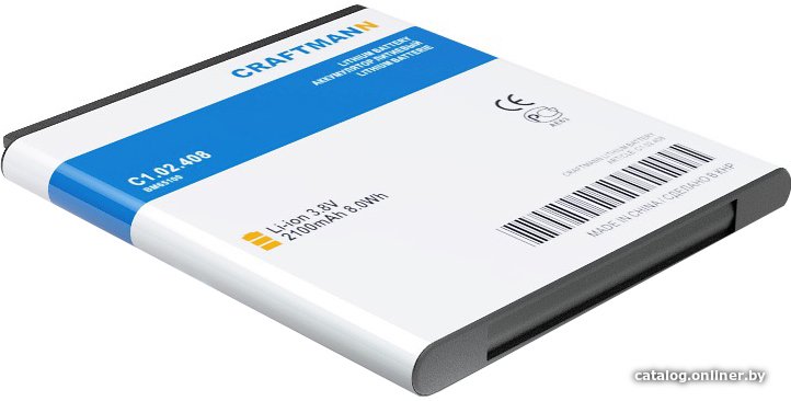Аккумулятор для телефона Craftmann C1.02.408 (совместим с HTC BM65100)
