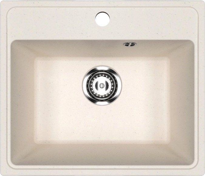 

Кухонная мойка Mixline ML-GMU03 556717 (белый камень)